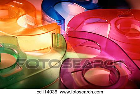 Tape dispensers View Large Photo Image Stock Photograph - Tape dispensers. Fotosearch