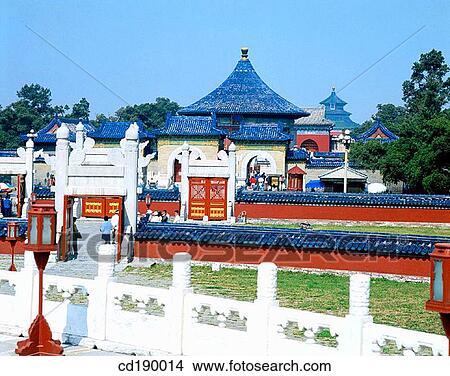 Temple Of Heaven. Beijing. China View Large Photo Image Picture - Temple Of Heaven. Beijing. China. Fotosearch