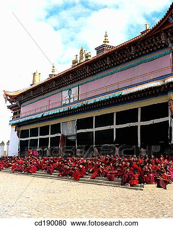 Temple. Sichuan. China View Large Photo Image Stock Image - Temple. Sichuan. China. Fotosearch