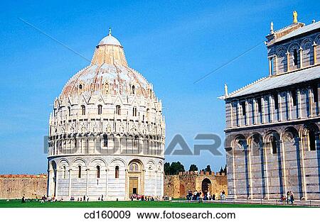 The Baptistery. Pisa. Italy View Large Photo Image Stock Photo - The Baptistery. Pisa. Italy. Fotosearch