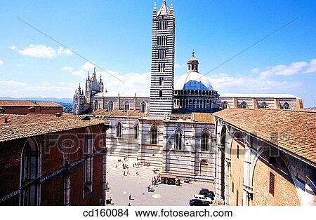 Picture - The Duomo. Siena. Italy. Fotosearch
