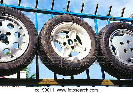 Tyres for sale View Large Photo Image Stock Image - Tyres for sale. Fotosearch