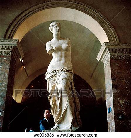Venus de Milo statue. Louvre Museum. Paris. France View Large Photo Image Stock Photography - Venus de Milo statue. Louvre Museum. Paris. France. Fotosearch