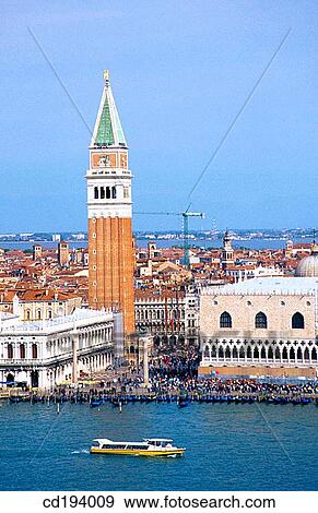View from San Giorgio Maggiore to San Marco. Venice. Italy View Large Photo Image Stock Photo - View from San Giorgio Maggiore to San Marco. Venice. Italy. Fotosearch
