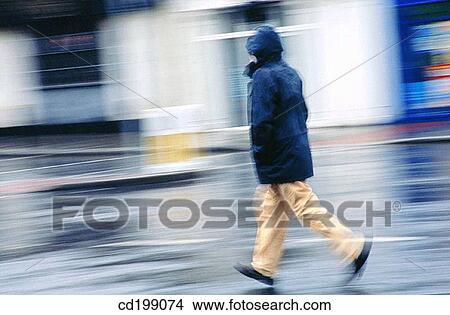 Walking in rain View Large Photo Image Picture - Walking in rain. Fotosearch