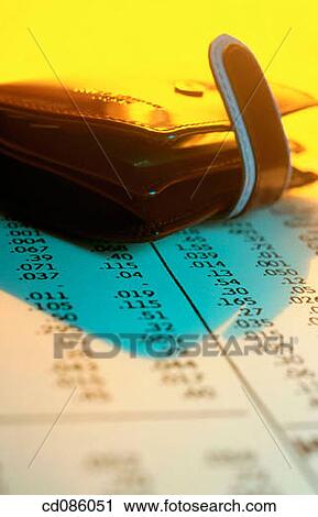 Wallet and stock page View Large Photo Image Stock Image - Wallet and stock page. Fotosearch