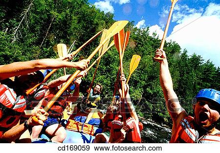 White water rafting View Large Photo Image Stock Photo - White water rafting. Fotosearch