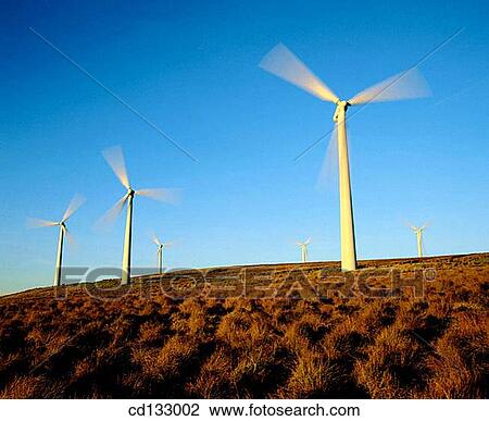 Windfarm, Central Scotland View Large Photo Image Stock Image - Windfarm, Central Scotland. Fotosearch