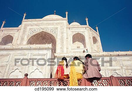 Young muslims sitting on balustrade. Taj Mahal. Agra. Uttar Pradesh. India View Large Photo Image Stock Photo - Young muslims sitting on balustrade. Taj Mahal. Agra. Uttar Pradesh. India. Fotosearch