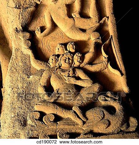 Yungang Grottoes. Datong. Shanxi Province. China View Large Photo Image Stock Image - Yungang Grottoes. Datong. Shanxi Province. China. Fotosearch