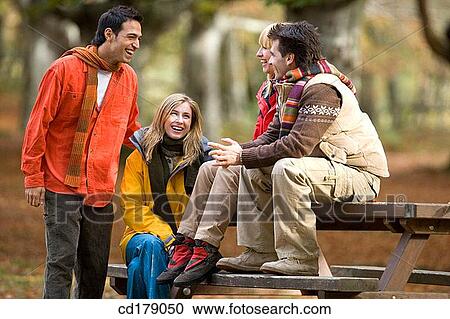 Stock Image - 30's, autumn, amusement, 20's. Fotosearch