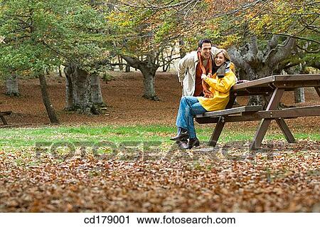 30's, bench, autumn, amusement, 20's View Large Photo Image Stock Image - 30's, bench, autumn, amusement, 20's. Fotosearch