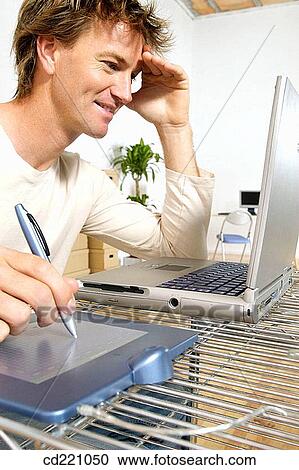 Stock Image - 30's, business, 20's. Fotosearch