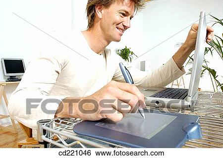 Stock Photograph - 30's, business, 20's. Fotosearch