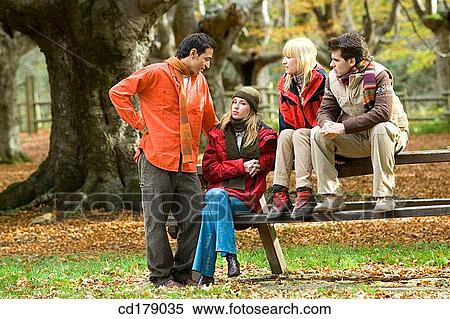 Stock Photography - 30's, calm, autumn, 20's. Fotosearch