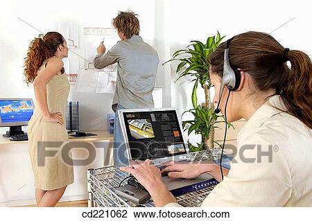 30's, collaboration, business, 20's View Large Photo Image Stock Image - 30's, collaboration, business, 20's. Fotosearch