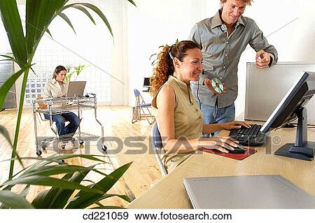 30's, collaboration, business, 20's View Large Photo Image Stock Photo - 30's, collaboration, business, 20's. Fotosearch