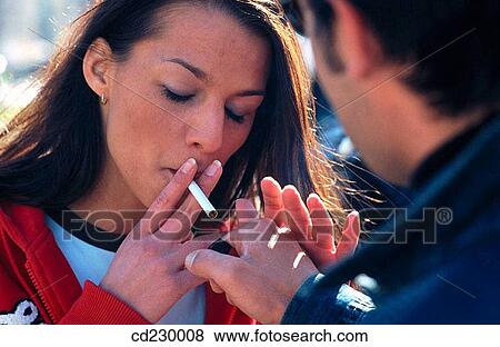 adolescence, black hair, Bad habit, back view, addiction View Large Photo Image Stock Photo - adolescence, black hair, Bad habit, back view, addiction. Fotosearch