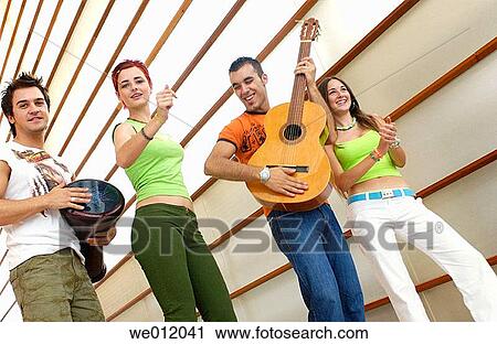 Stock Image - adolescence, boy, 20's. Fotosearch