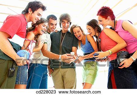 Stock Image - adolescence, boy, amusement, 20's. Fotosearch