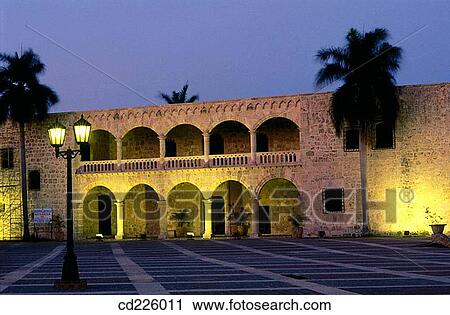 Alcazar de Colon (built in 1510). Santo Domingo. Dominican Republic. West Indies. Caribbean View Large Photo Image Stock Image - Alcazar de Colon (built in 1510). Santo Domingo. Dominican Republic. West Indies. Caribbean. Fotosearch