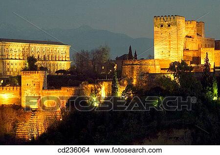 Alhambra. Granada. Andalusia, Spain View Large Photo Image Picture - Alhambra. Granada. Andalusia, Spain. Fotosearch