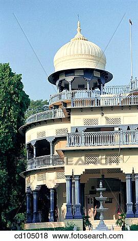 Stock Photo - Anand Bhavan, home of the Nehrus. Allahabad. Uttar Pradesh, India. Fotosearch