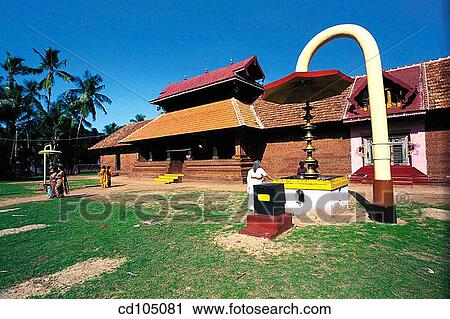 Annapurneswari temple. Cherukunnu. Kerala, India View Large Photo Image Stock Image - Annapurneswari temple. Cherukunnu. Kerala, India. Fotosearch