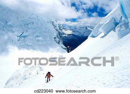 Ascension to Mount Huascaran (6768 m. ), Andes, Peru View Large Photo Image Stock Image - Ascension to Mount Huascaran (6768 m. ), Andes, Peru. Fotosearch