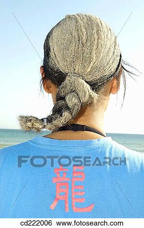 back view, Chinese, brunette, braid, anonymous View Large Photo Image Stock Photograph - back view, Chinese, brunette, braid, anonymous. Fotosearch