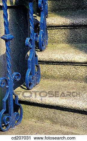 bannister, day, concept, Close-up, aged View Large Photo Image Stock Image - bannister, day, concept, Close-up, aged. Fotosearch