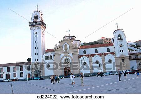 Basilica. Candelaria. Tenerife. Canary Islands. Spain View Large Photo Image Stock Image - Basilica. Candelaria. Tenerife. Canary Islands. Spain. Fotosearch