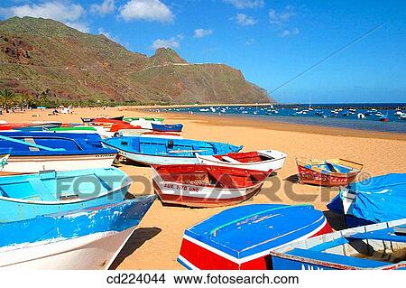 Beach. Santa Cruz de Tenerife. Tenerife. Canary Islands. Spain View Large Photo Image Picture - Beach. Santa Cruz de Tenerife. Tenerife. Canary Islands. Spain. Fotosearch