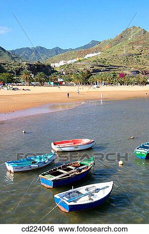 Beach. Santa Cruz de Tenerife. Tenerife. Canary Islands. Spain View Large Photo Image Stock Photograph - Beach. Santa Cruz de Tenerife. Tenerife. Canary Islands. Spain. Fotosearch