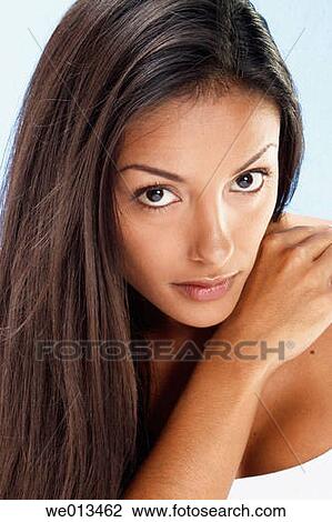 beauty, brunette, contemporary View Large Photo Image Stock Image - beauty, brunette, contemporary. Fotosearch