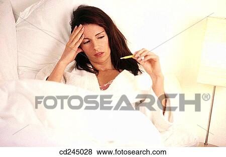 bed, brunette, at-home View Large Photo Image Stock Photo - bed, brunette, at-home. Fotosearch
