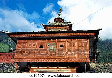 Picture - Bhimkali Devi temple. Sarahan. Himachal Pradesh, India. Fotosearch
