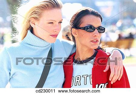 blond, brunette, 20 View Large Photo Image Stock Image - blond, brunette, 20. Fotosearch