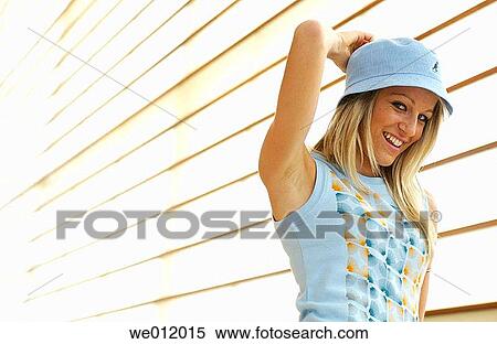 Stock Photography - blond, contemporary, adolescence. Fotosearch