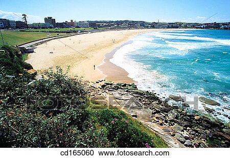 Bondi Beach. Sydney. Australia View Large Photo Image Stock Image - Bondi Beach. Sydney. Australia. Fotosearch