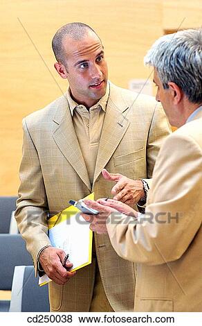 Stock Photo - boss, businesspeople, businessman, business, agenda. Fotosearch