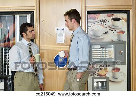 Stock Photo - break, break-time, business, businessman, businesspeople. Fotosearch