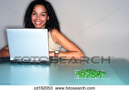 Stock Image - Businesswoman. Fotosearch