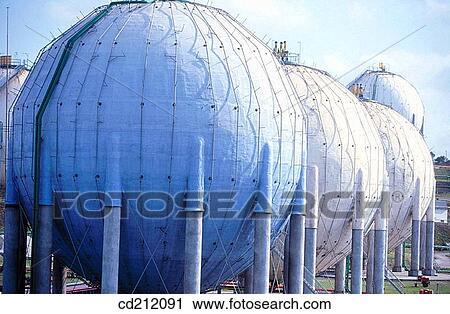 Butane gas tanks, distribution plant. El Musel, port of Gij? n. Spain View Large Photo Image Stock Image - Butane gas tanks, distribution plant. El Musel, port of Gij? n. Spain. Fotosearch