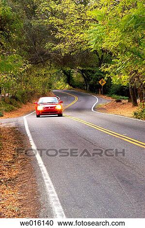 car on country road View Large Photo Image Stock Image - car on country road. Fotosearch