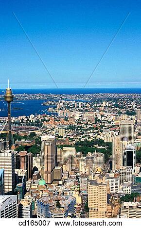 Central Business District, Sydney, Australia View Large Photo Image Stock Photo - Central Business District, Sydney, Australia. Fotosearch