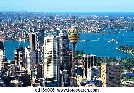 Central Business District, Sydney, Australia View Large Photo Image Stock Photograph - Central Business District, Sydney, Australia. Fotosearch