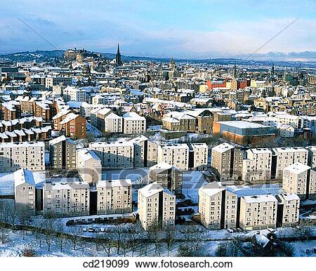 Central Edinburgh in winter from Salisbury Crags. Edinburgh. Scotland View Large Photo Image Stock Photo - Central Edinburgh in winter from Salisbury Crags. Edinburgh. Scotland. Fotosearch
