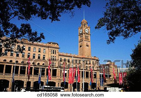 Stock Photo - Central Railway Station. Sydney. Australia. Fotosearch