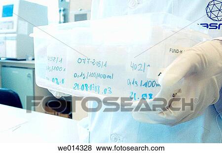 Stock Photo - Chemical characterization laboratory. Fotosearch